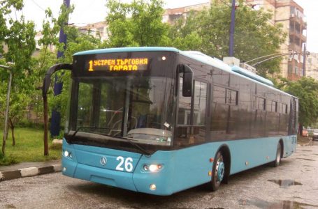 Сутрин първият тролей в Пазарджик ще тръгва по-рано