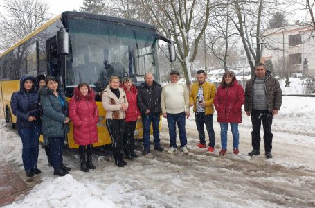 В община Алфатар бе получен нов училищен автобус