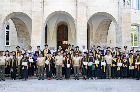 Днес 59 студенти от Военна академия “ Георги Стойков Раковски” получиха своите дипломи