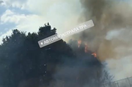 Спряха движението на АМ “Тракия” при Чирпан