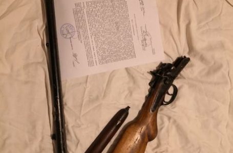 Иззеха незаконно оръжие на мъж от село Карабунар