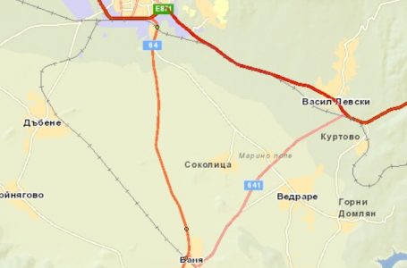 Започна ремонт на участъка с. Певците – с. Васил Левски, част от републикански път I-6 София – Бургас
