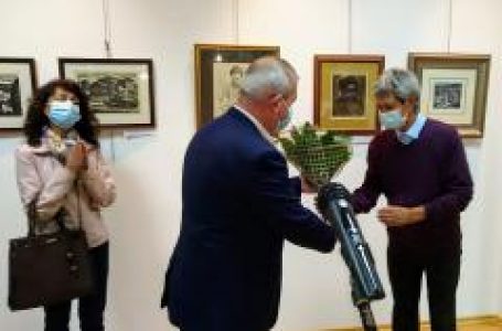 Костадин Ненков с лична колекция „Графика“ в градската художествена галерия в Пещера