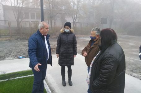 Ново мини футболно игрище и комбинирано игрище за баскетбол и волейбол в ПГХВТ “ Ат. Ченгелев”