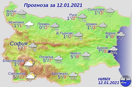 Времето днес, облачността ще се запази