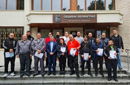 Доброволци от Велинград бяха наградени за изключителен принос в гасенето на пожарите