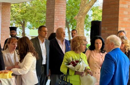 Красен Кралев на старта на академичната година на филиала на МУ Пловдив в град Пазарджик